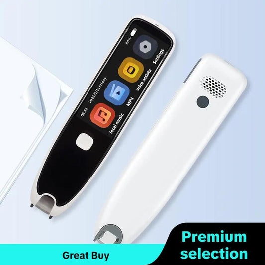 Scan Translation Pen, 134 Language Voice Dialogue Translation, Smart Pen Suitable for Reading Disabilities & Adults, Instant Voice Translator for Learning, Travel, and Business, Digital Products